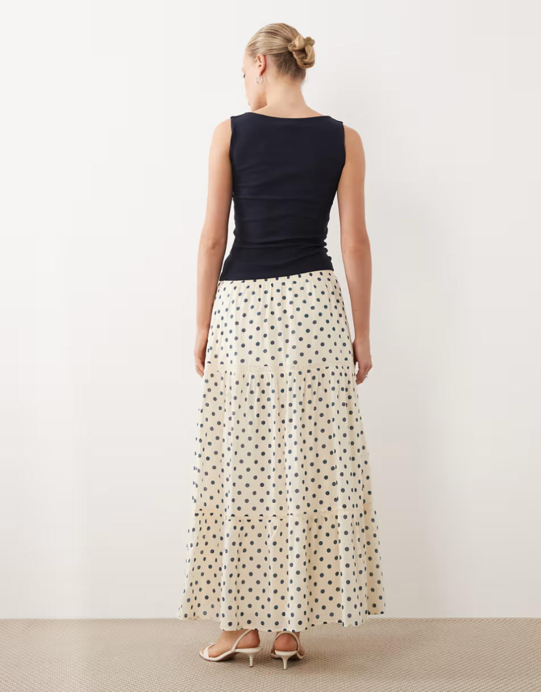 Tiered Maxi Skirt