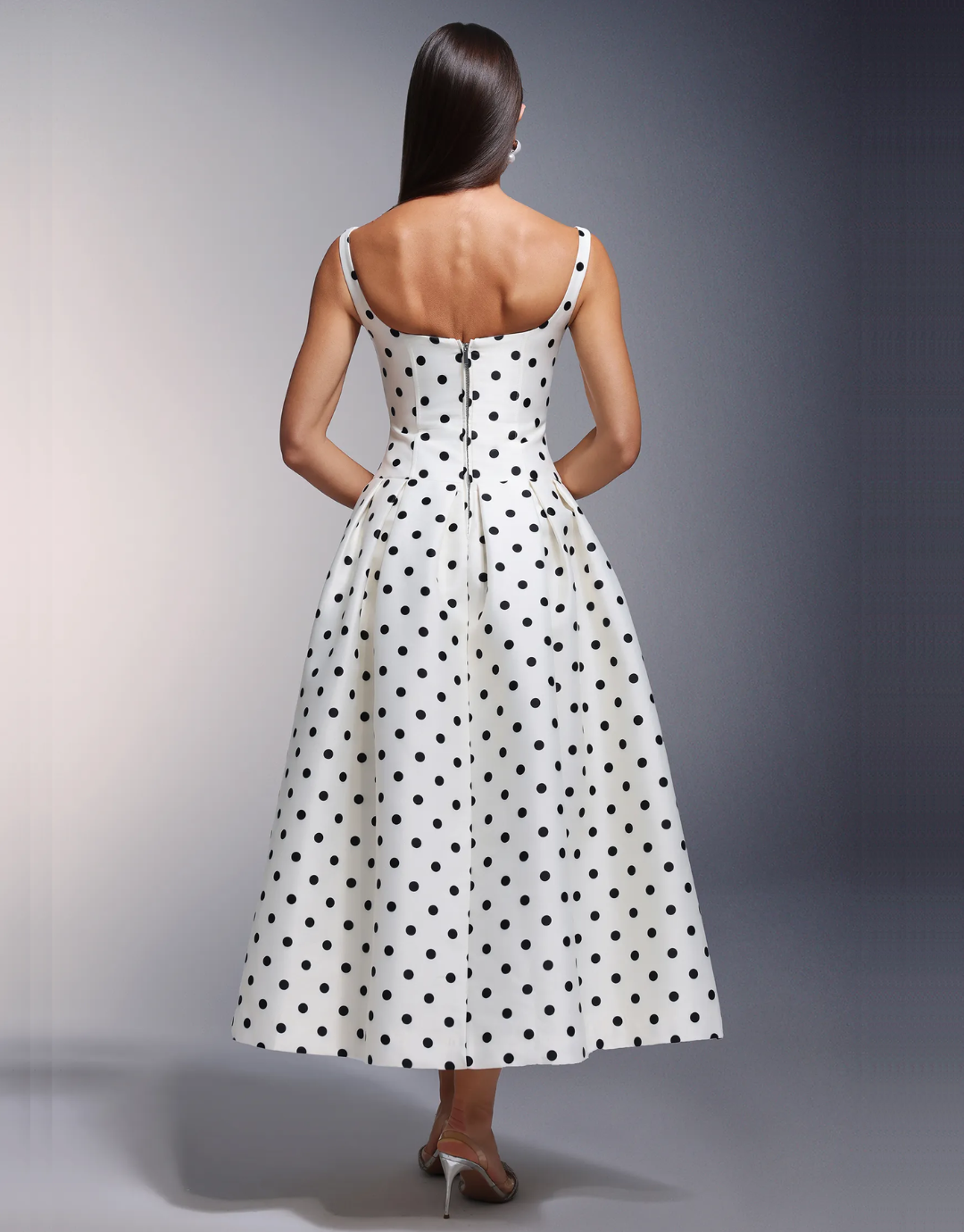 Luna Dots Maxi ou The Dot Dress